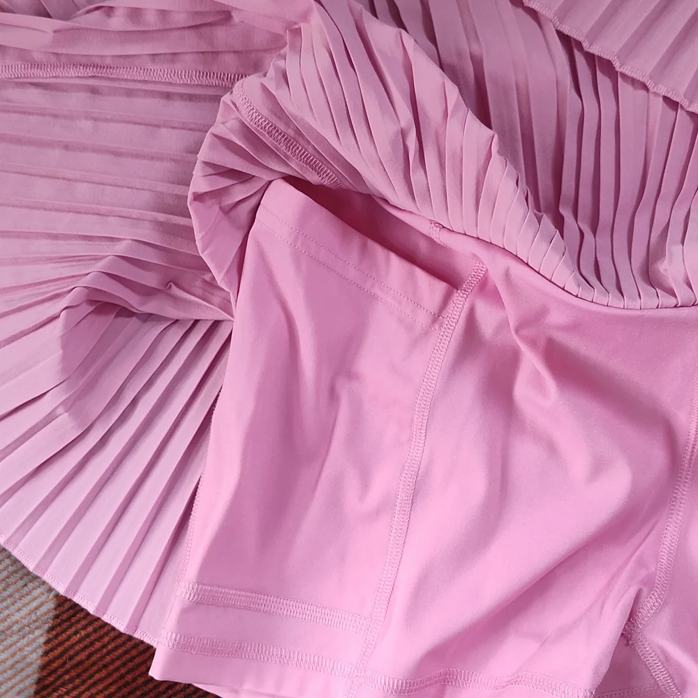 Gilly Hicks Pink Corset Top and Pleated Skirt with Built-in Shorts SET! - Picture 7 of 8